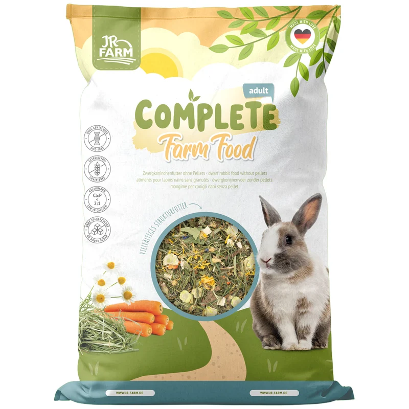 JR FARM Complete Farm Food Zwergkaninchen Adult