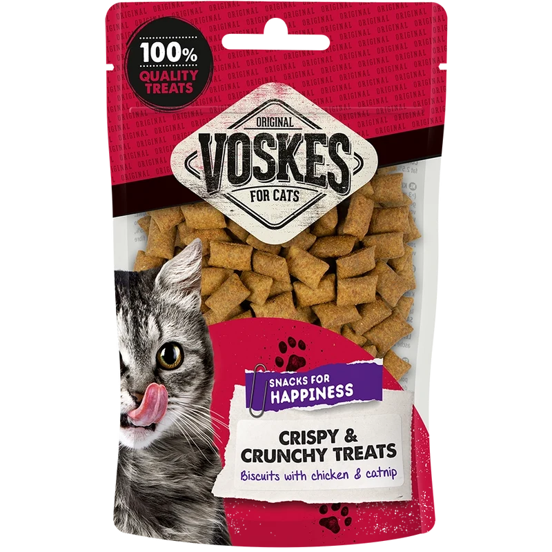 Kekse mit Huhn & Katzenminze von Voskes