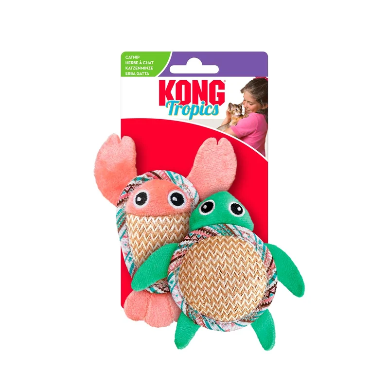 Katzenspielzeug KONG® Tropics Pals