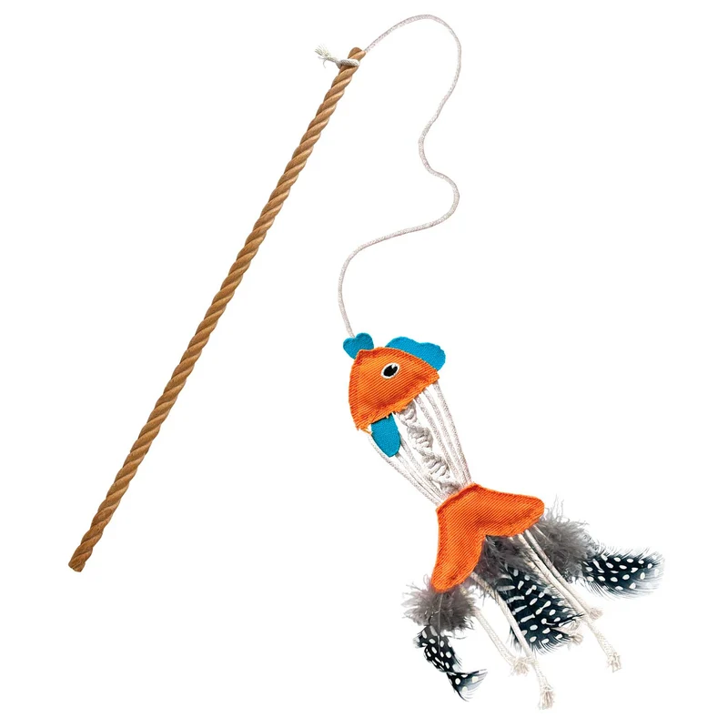 Katzenangel KONG® Naturals® Teaser Fish
