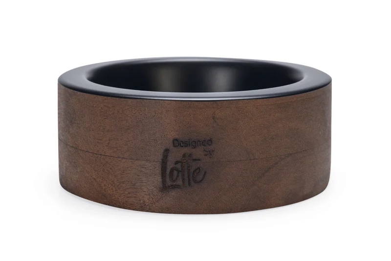 Designed By Lotte Hundenapf Milani aus Akazienholz & Edelstahl – Stilvolles Futterset für Deinen Hund