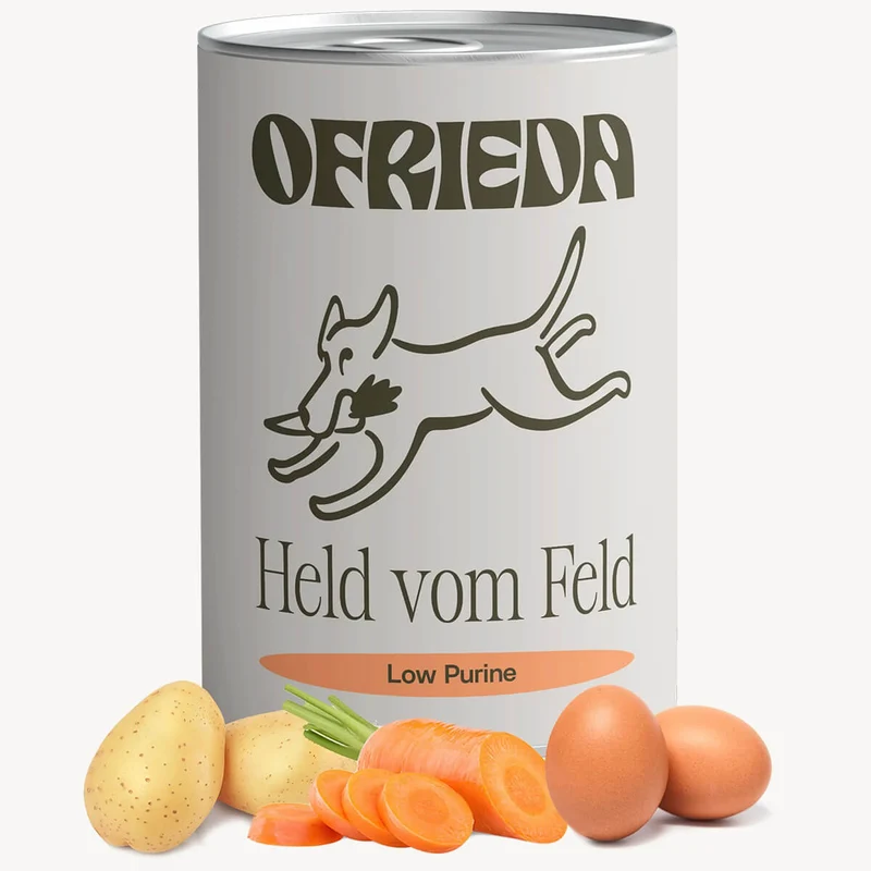 Held vom Feld Nassfutter – Hundefutter purinarm