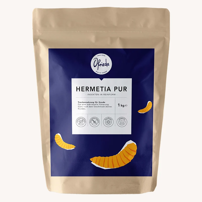 Hermetia Pur Proteinpulver – Insekten Single Protein