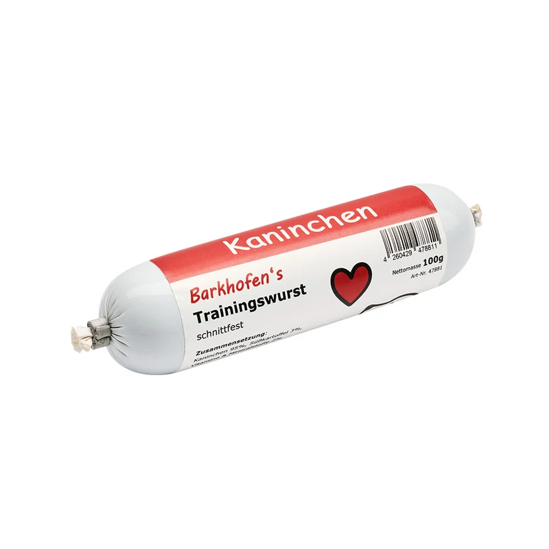 Kaninchen Trainingswurst 100g