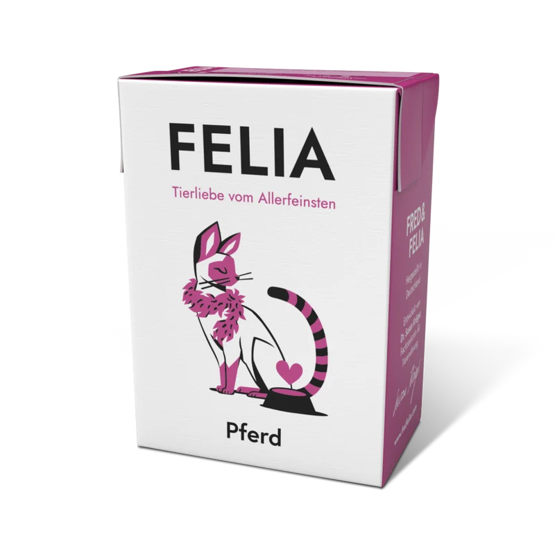 FELIA Pferd – Alleinfutter für ausgewachsene Katzen
