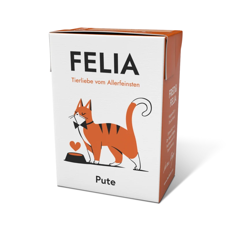 FELIA Pute – Alleinfutter für ausgewachsene Katzen