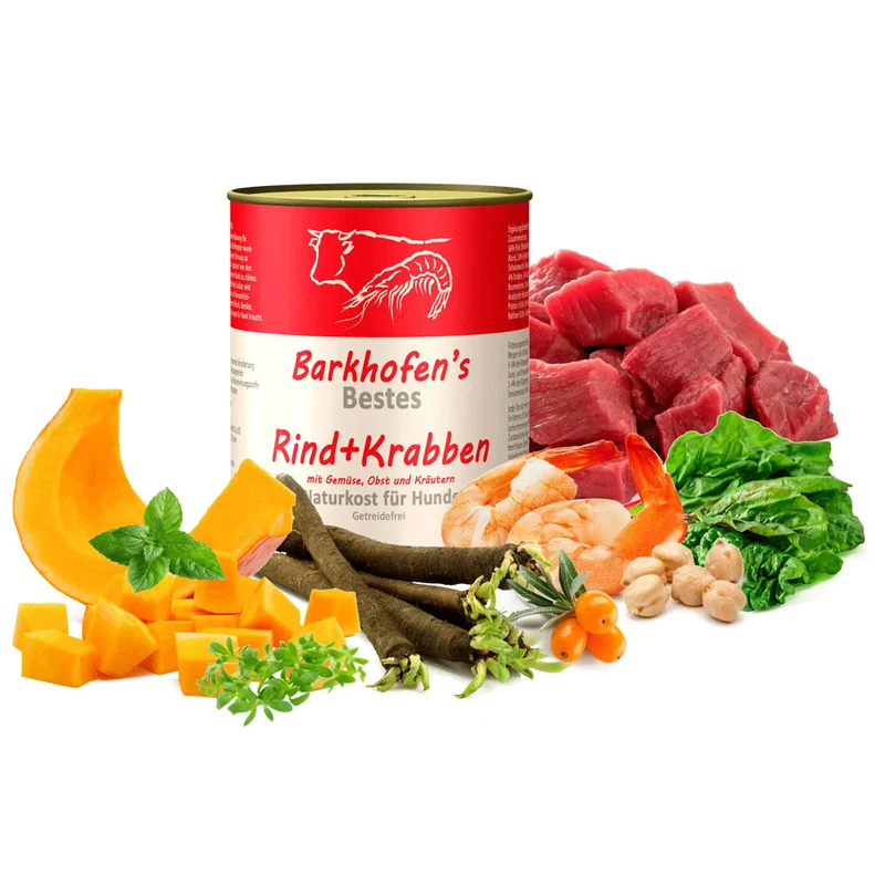 Barkhofen’s Bestes - Rind + Krabben 800g