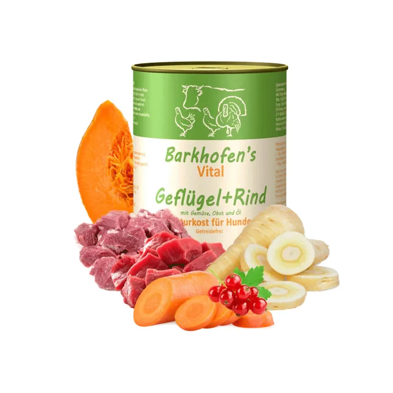 Barkhofen’s VITAL - Geflügel + Rind 800g