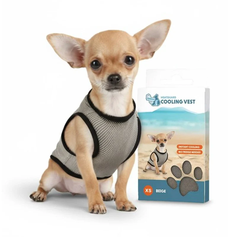 CoolPets Kühlweste für Hunde – Hitzeschutz für Outdoor & Sommer | 5 Größen