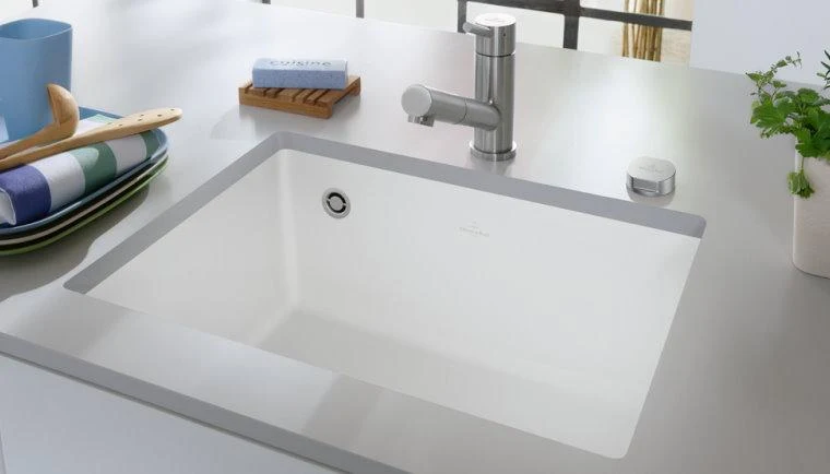 Villeroy & Boch Subway 60 SU Alpine Weiß Premium Ceramikspüle