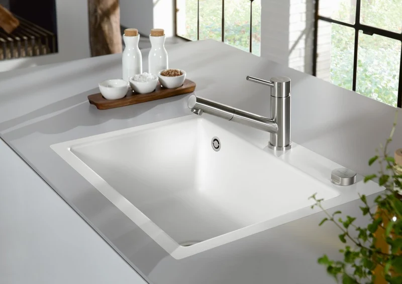 Villeroy & Boch Subway 60 S Alpine Weiß Premium Ceramik Spüle