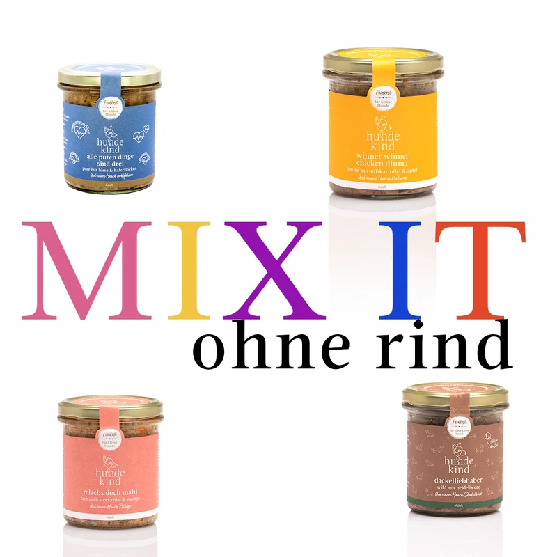 monatsration mix it 24 x 300g NEU ohne Rind ohne Lachs