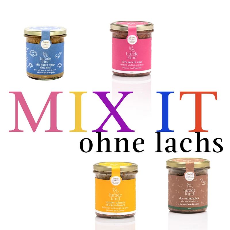 monatsration mix it 24 x 300g NEU ohne lachs