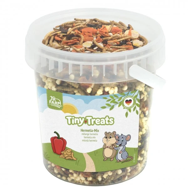 JR FARM Tiny Treats Hermetia-Mix – Proteinreicher Snack für Kleintiere