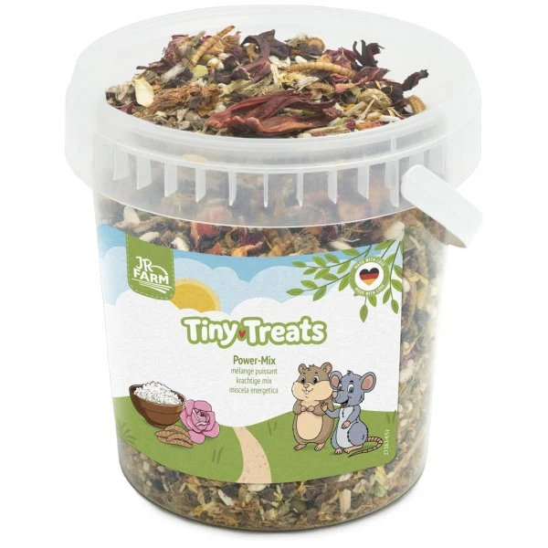 JR FARM Tiny Treats Power-Mix – Proteinreicher Snack für Kleintiere
