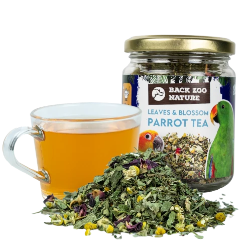 Parrot Tea Leaves & Blossom – Kräutertee für Papageien & Sittiche
