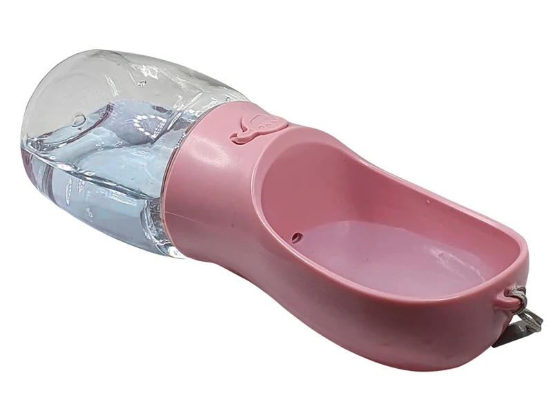 Trinkflasche 2 in 1 für Hunde & Katzen – 550 ml