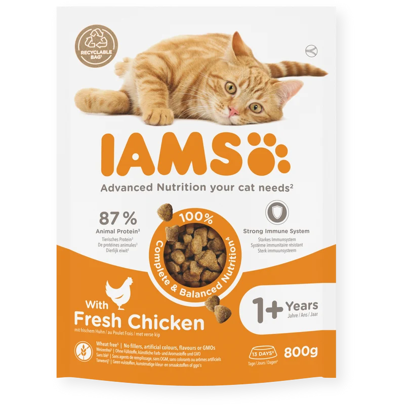 Trockenfutter Adult mit frischem Huhn von IAMS