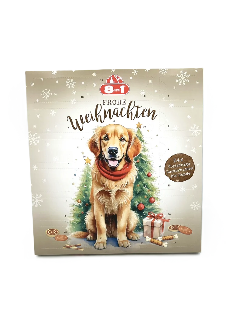 Adventskalender für Hunde von 8in1