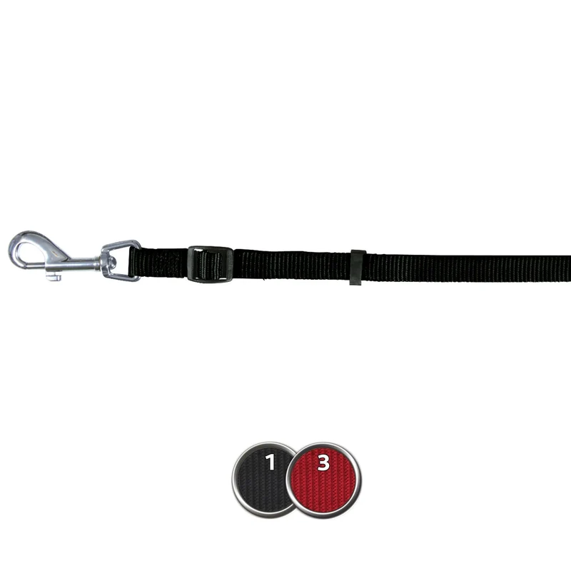 Nylon Hundeleine Classic stufenlos verstellbar