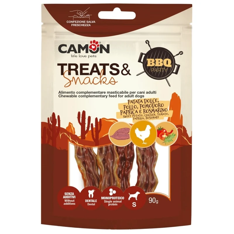 BBQ Party Hundesnack: Süßkartoffel, Bacon & Huhn – Lecker & Gesund!