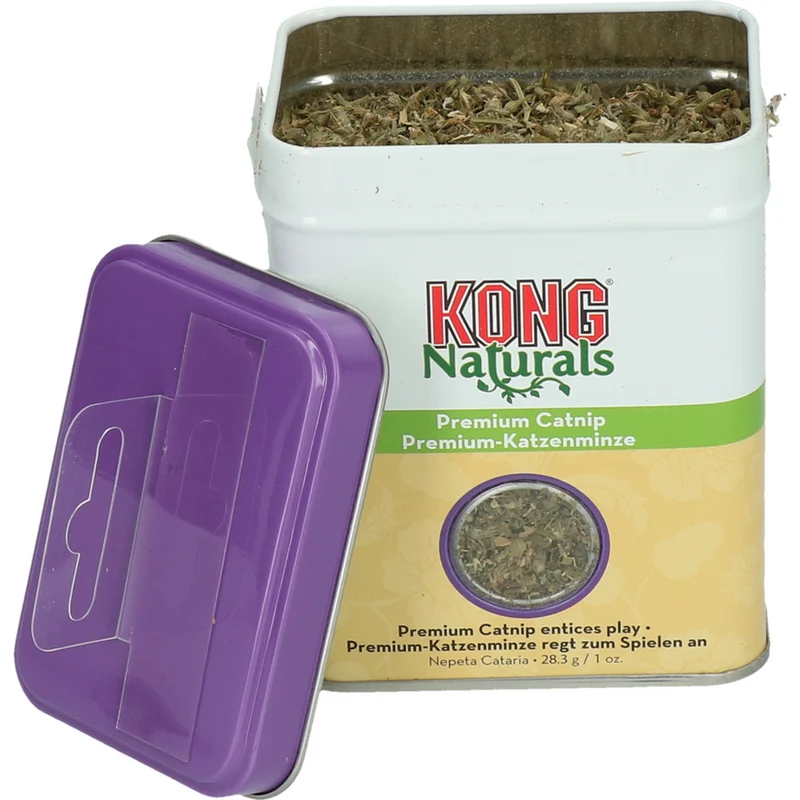 KONG Naturals Catnip – 100% natürliche Katzenminze für Katzen | 28,3 g & 56,7 g