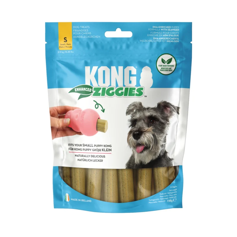 KONG Enhanced Ziggies Puppy – Kausticks für Welpen | S & M/L