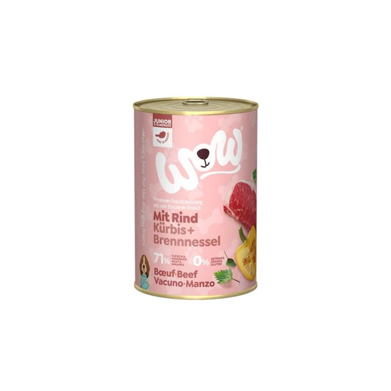Wow Hundefutter Junior Dose