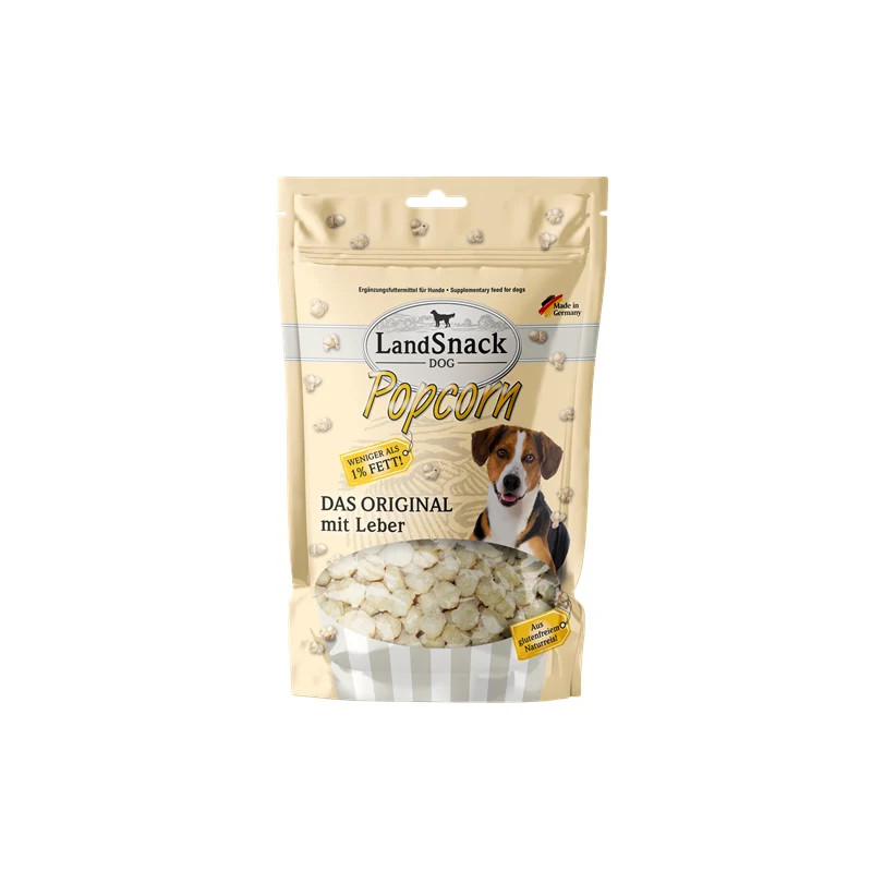 LandSnack Hunde Popcorn mit Leber