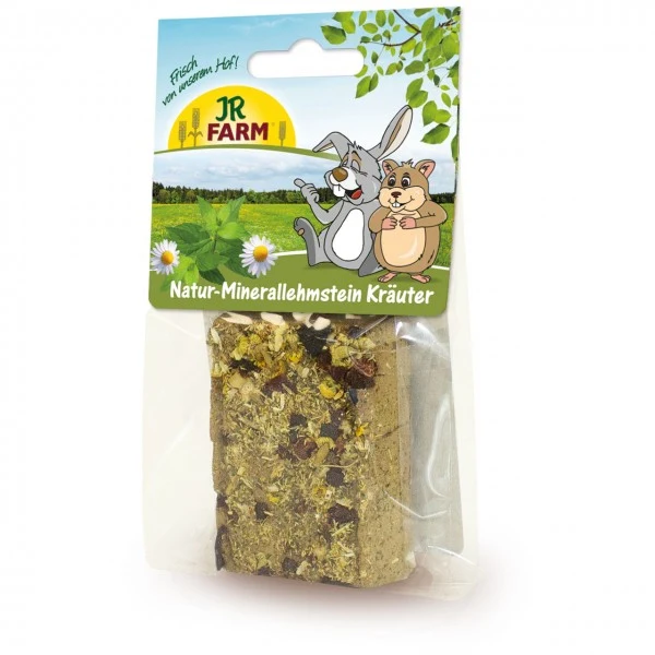 Natur-Minerallehmstein Kräuter JR