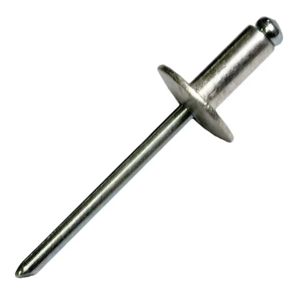 Blindnieten 4,0 mm Aluminium 12 mm Großkopf zur Drahtbefestigung