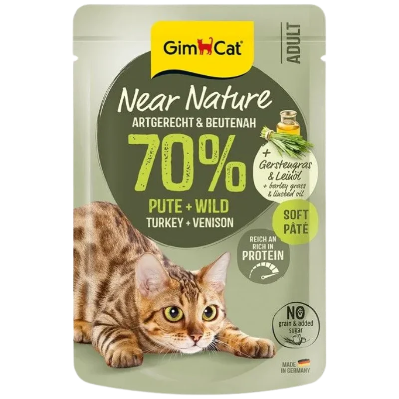 GimCat Near Nature Pute & Wild 85 g