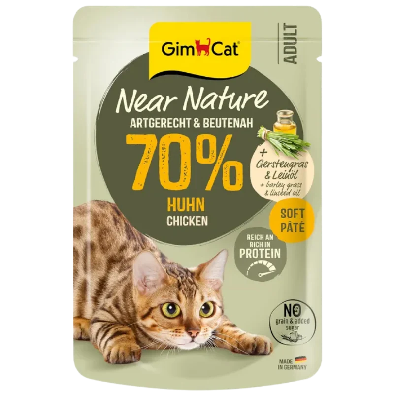 GimCat Near Nature Huhn & Kaninchen 85 g