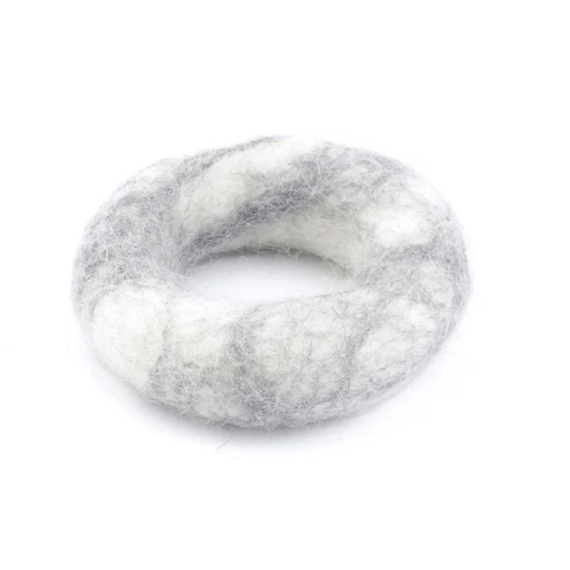Katzenspielzeug Filzring