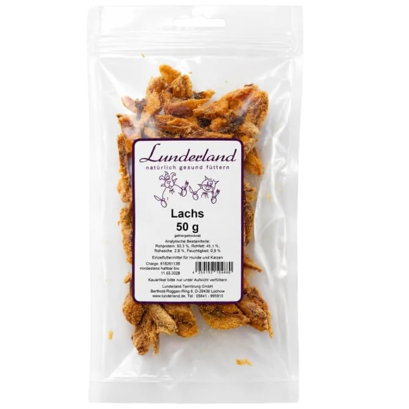 Lunderland Lachsfleisch 50 g