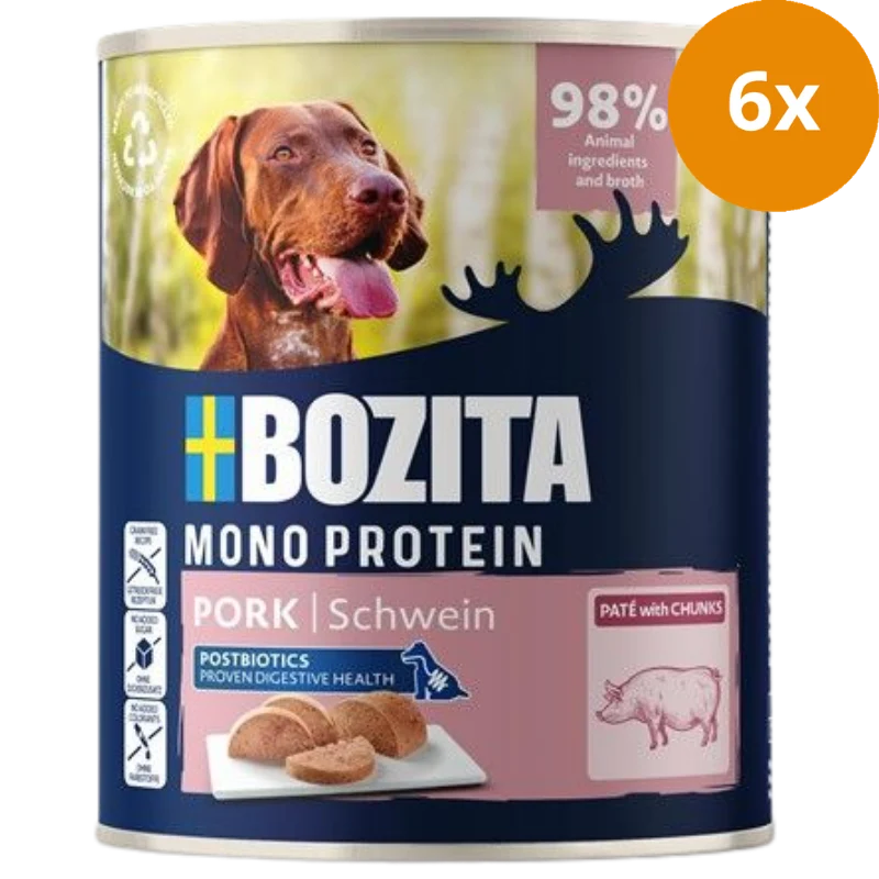 Bozita Dog Paté Schwein 800 g