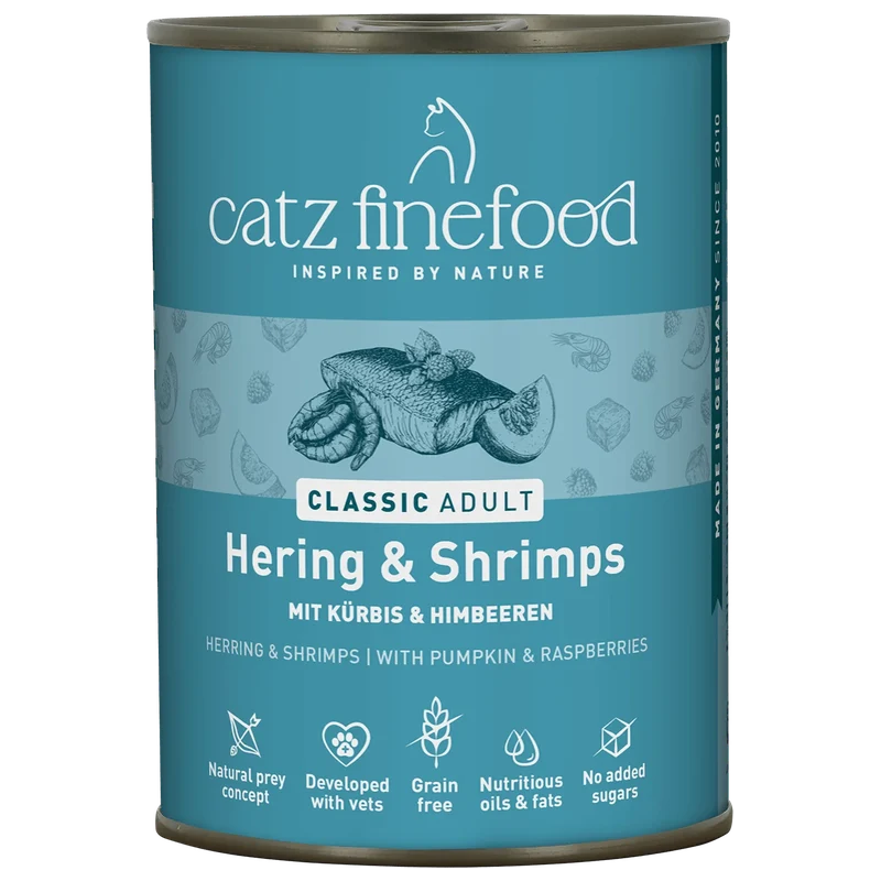 catz finefood No. 13 Hering & Shrimps 400 g