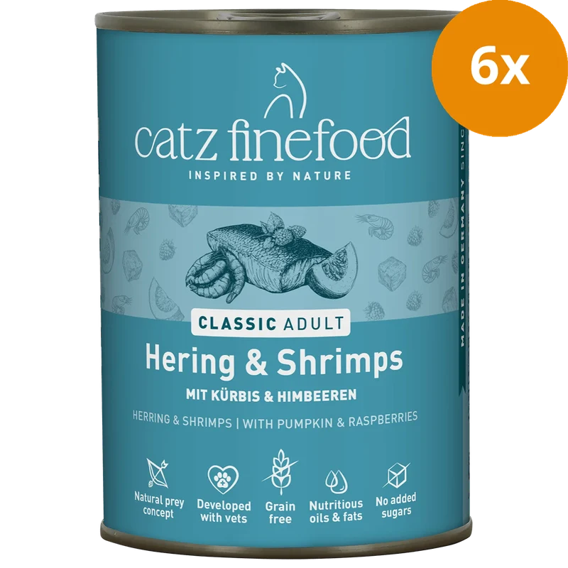 catz finefood No. 13 Hering & Shrimps 400 g