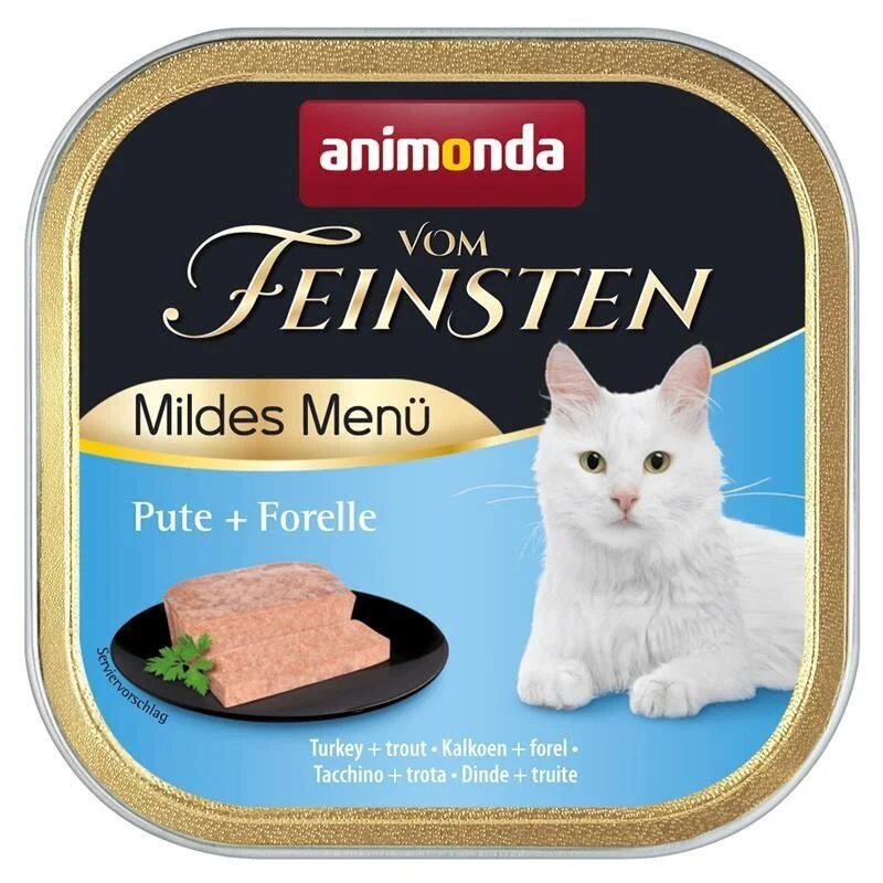 Mildes Menü Katzenfutter