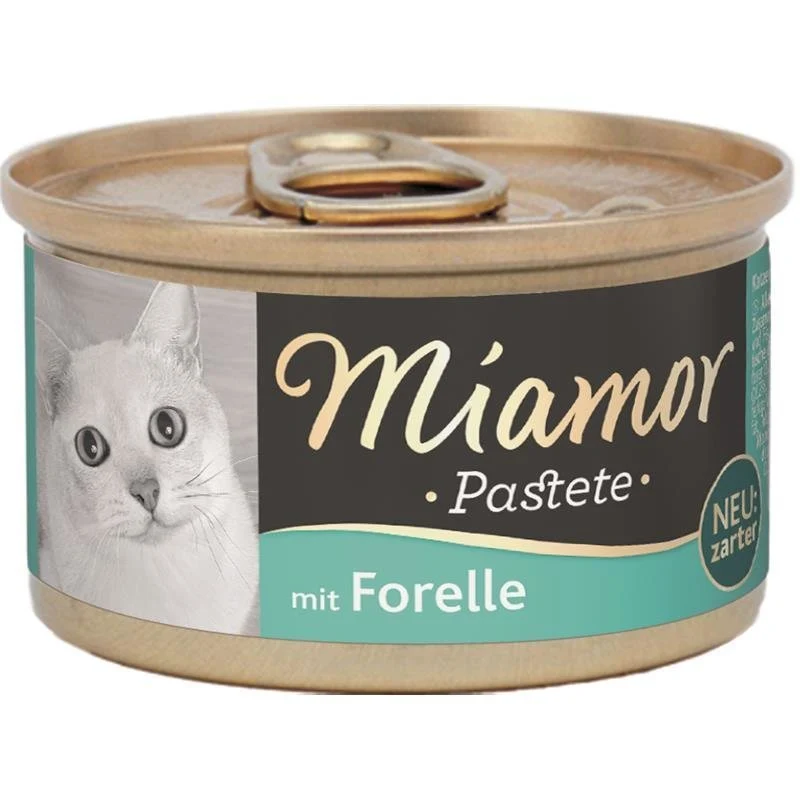 Katzenfutter Pastete in Dosen