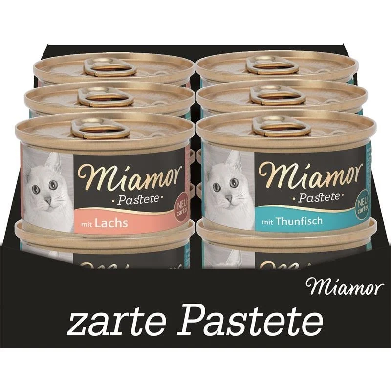 Pasteten Multibox in Dosen Katzen Futter