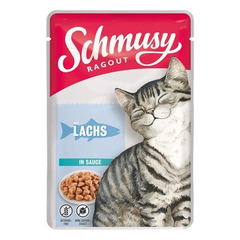 Katzen Futter Ragout in Sauce
