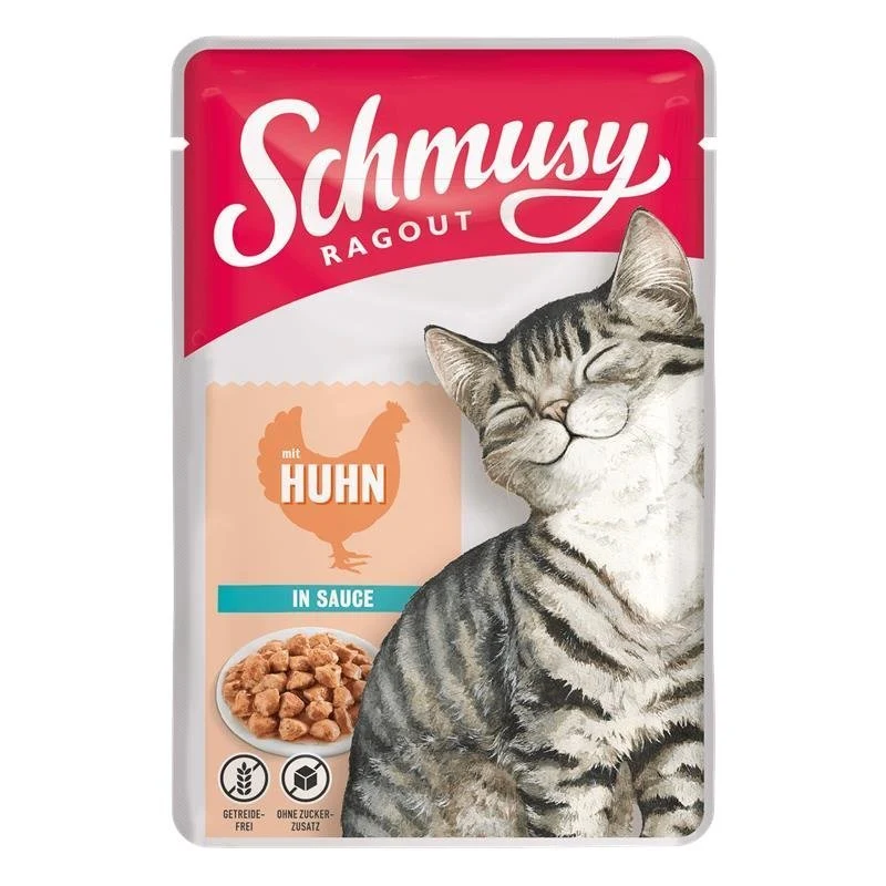 Katzen Futter Ragout in Sauce