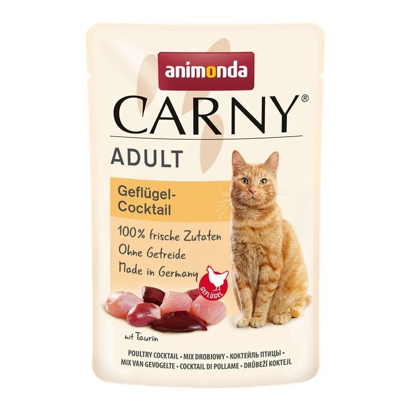 Katzen Nassfutter Carny Adult in Tütchen
