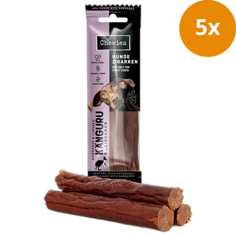 Chewies Hundezigarren Känguru 75 g