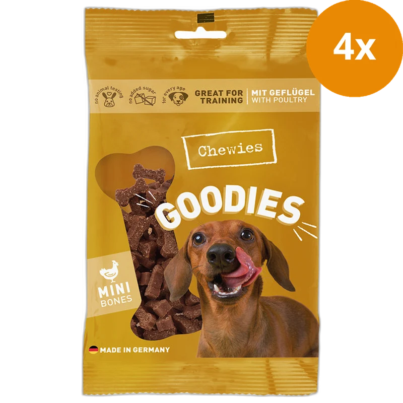 Chewies Goodies Mini Geflügel 125 g