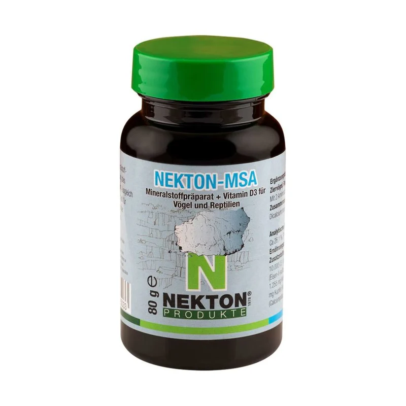 Nekton - MSA für Ziervögel, Reptilien und Amphibien