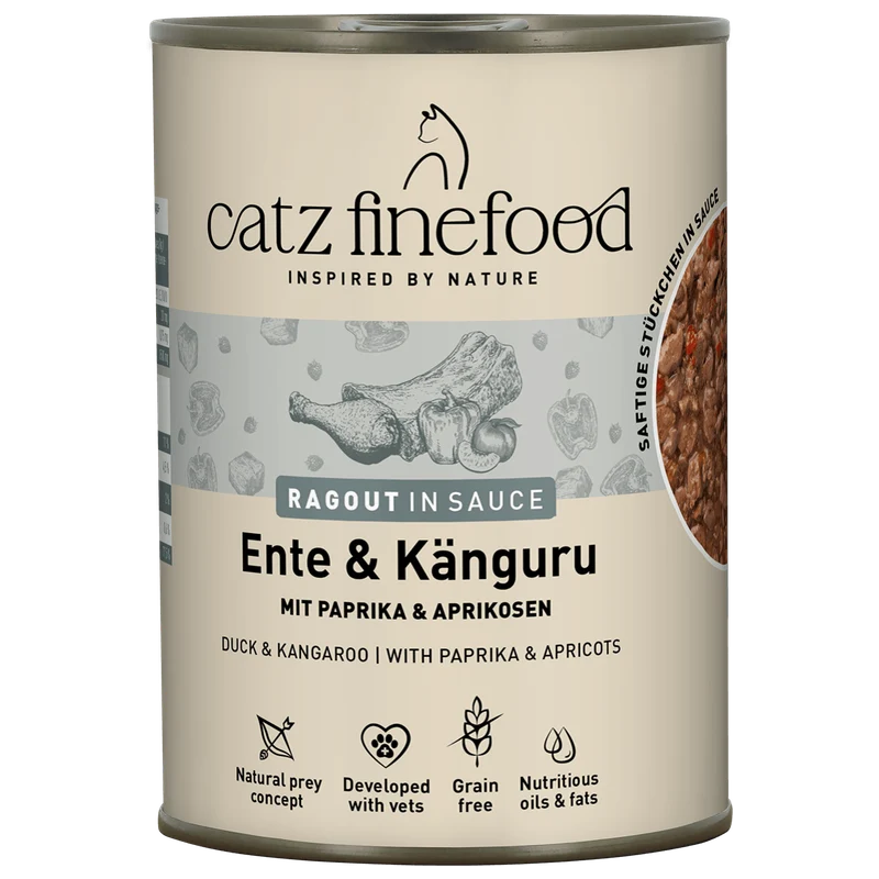 catz finefood Ragout No. 607 Ente & Känguru 380 g