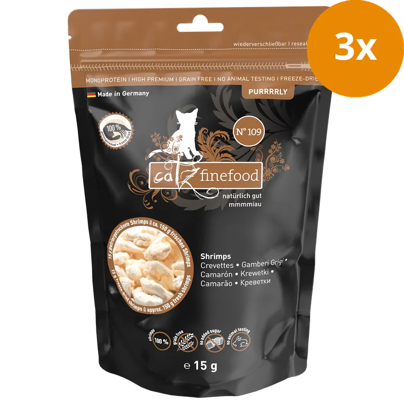 catz finefood Purrrrly No. 109 - Shrimps 15 g