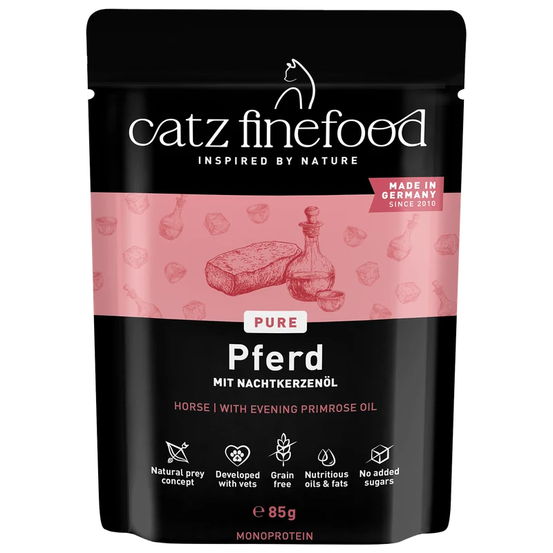 catz finefood Purrrr No. 123 Pferd 85 g